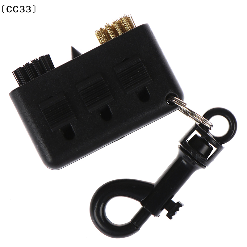 1pc 3 in1 Golf Club Brush Port - Golf Equipment To Improve Your Game 评论和价格