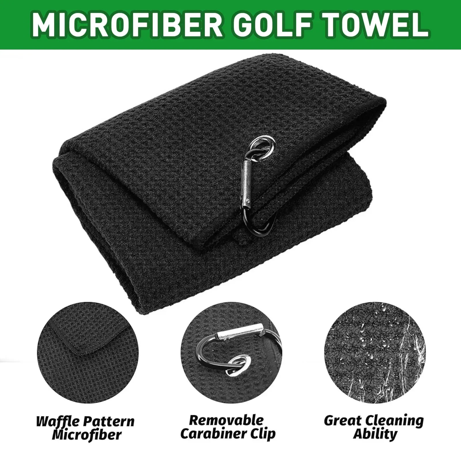 Golf Club Brush and Towel Clea - Golf Equipment To Improve Your Game 评论和价格