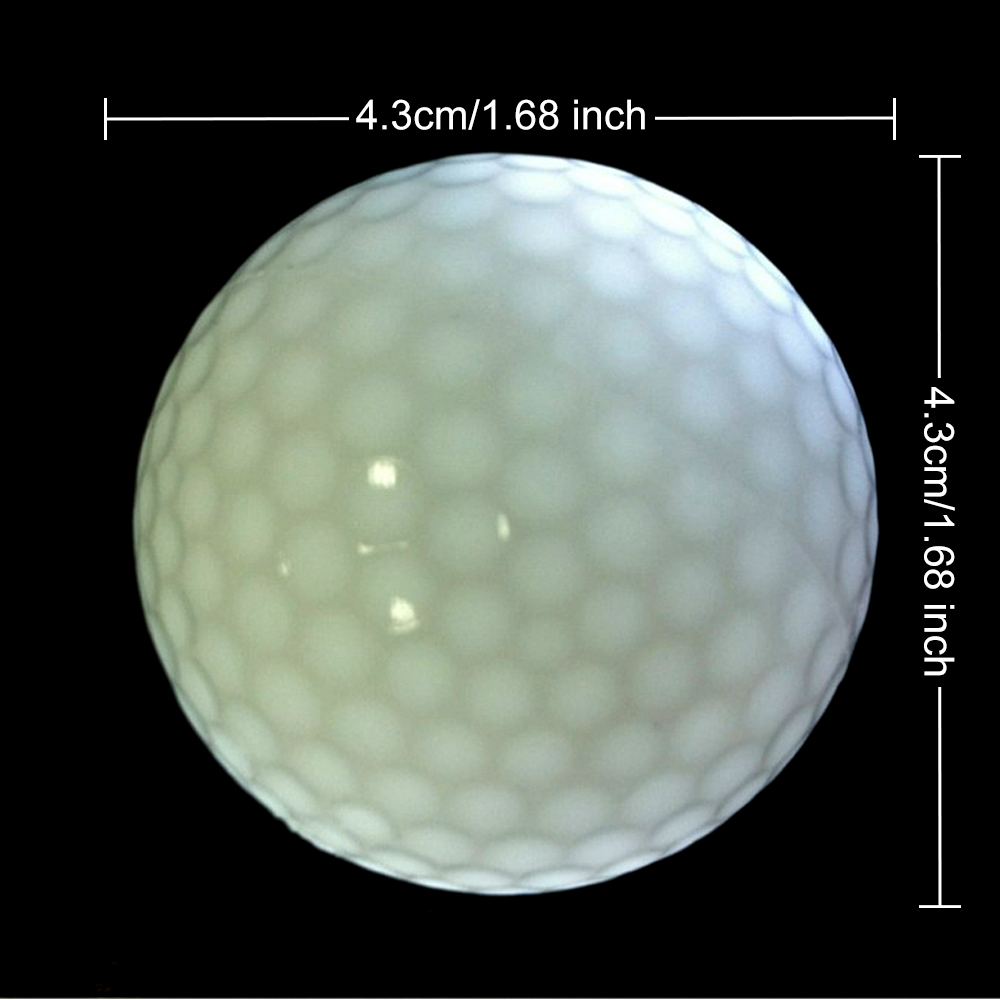 1 Piece LED Light Up Golf Ball - Golf Equipment Gifts 评论和价格