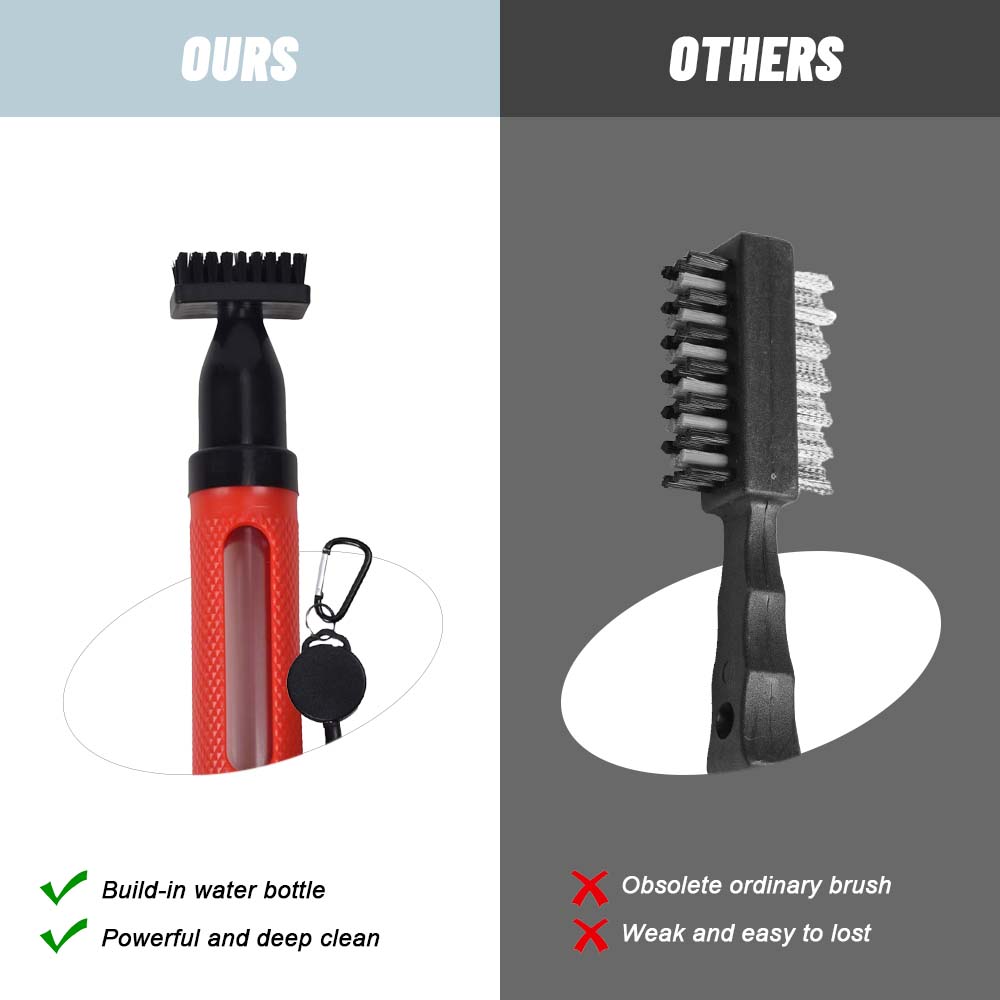 Golf Club Cleaning Brush with  - Golf Equipment To Improve Your Game 评论和价格