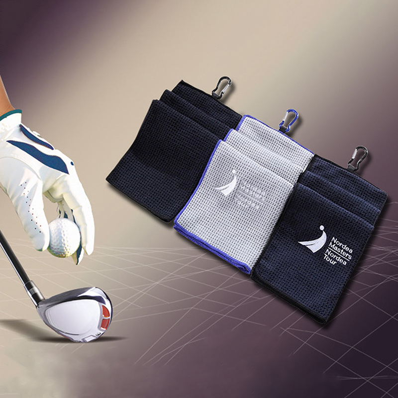 New New 30x50cm Golf Towel Wit - Golf Towel Waffle 评论和价格