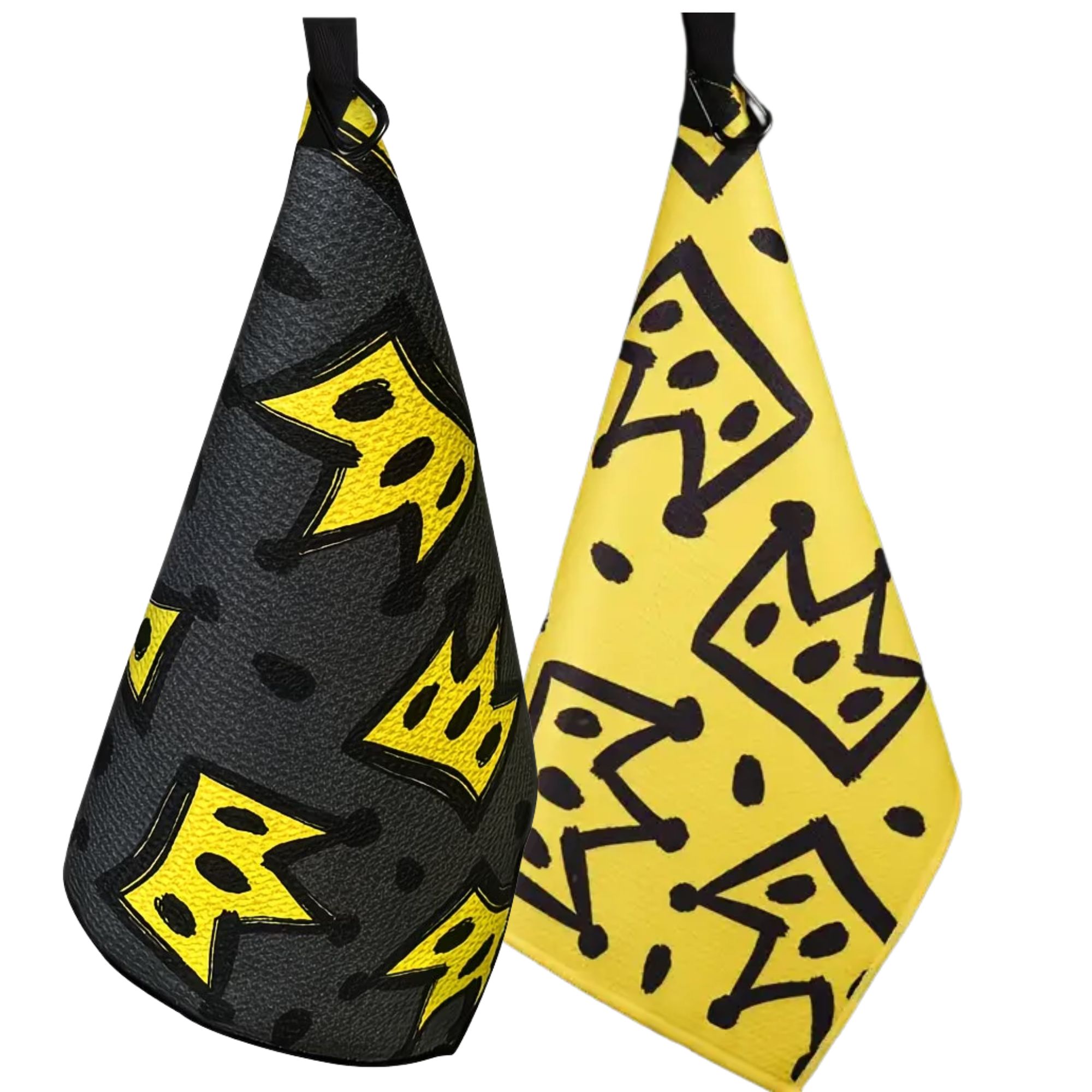 2pcs King Crown Large Golf Tow - Golf Towel Waffle 评论和价格