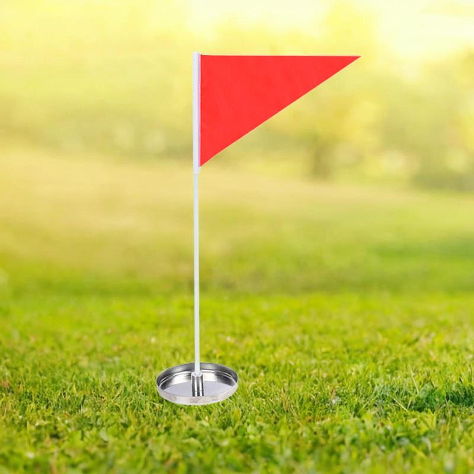 Golf Hole Cup and Flag Stainle - Golf Equipment Gifts 评论和价格
